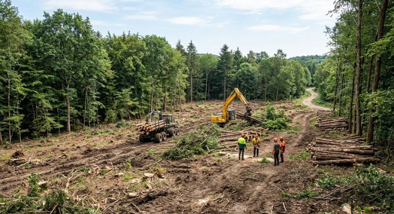 Lake Lot Clearing in Katy, TX